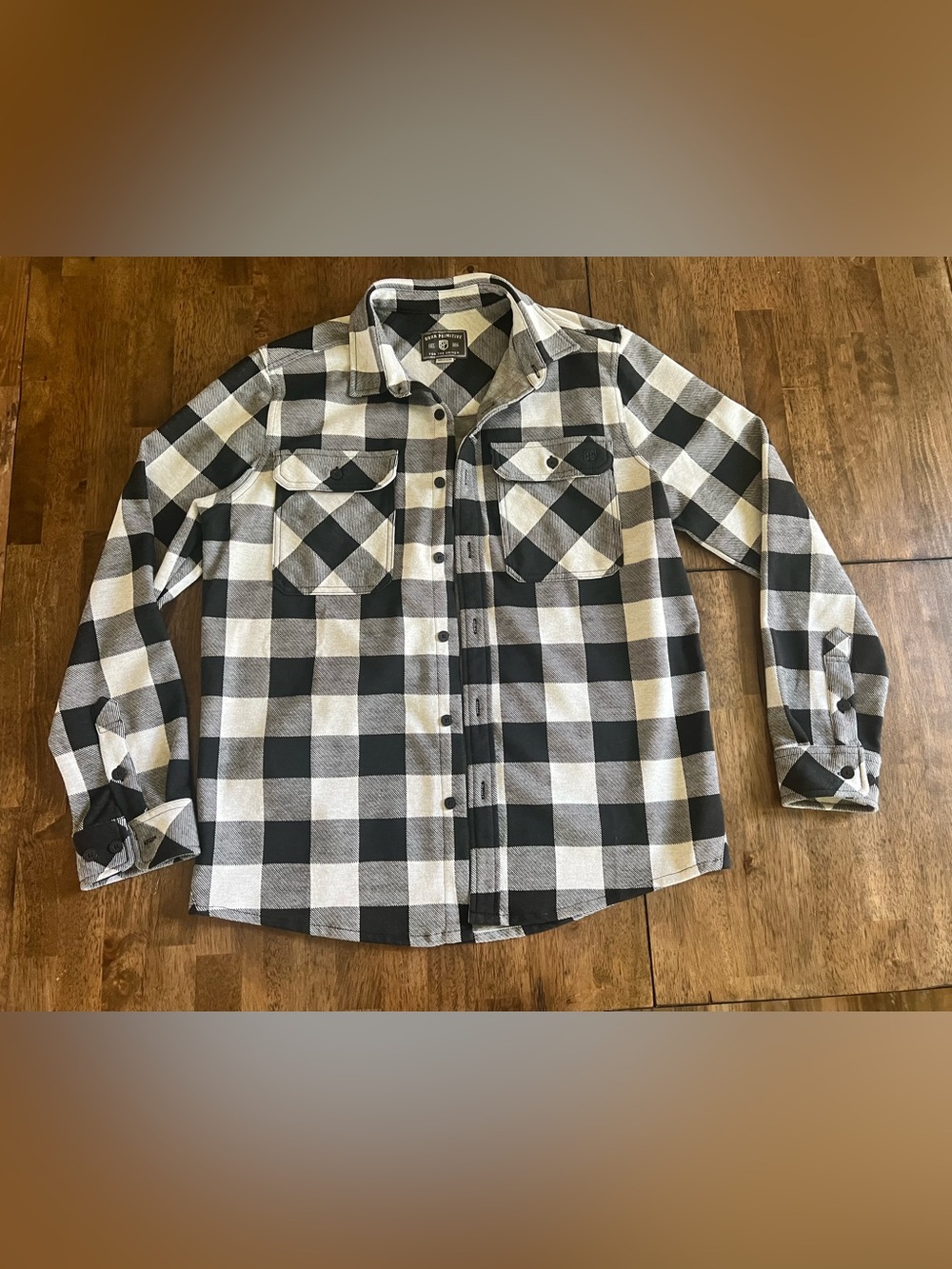 Born Primitive Women’s Woodsman Stretchy Flannel, Size Medium